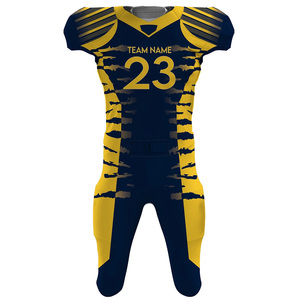 Custom American Football Uniform Set with Premium Polyester Fabric and <b>Athletic</b> Fit Personalized American Football Uniform - Product Image 1