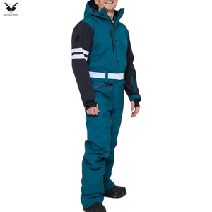 Traje de Esquí de Poliéster de Una Pieza, Resistente al Viento, con Cintura Ajustable, Tejido Transpirable y Múltiples Bolsillos, Servicio OEM ODM de Última Generación - Product Image 2