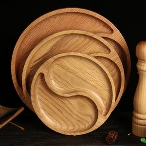 Natural Mango Wood Charger Plate Set Wedding Table Decor Classic Sustainable Handcrafted BPA Free Eco-Friendly Service Plate - Product Image 3