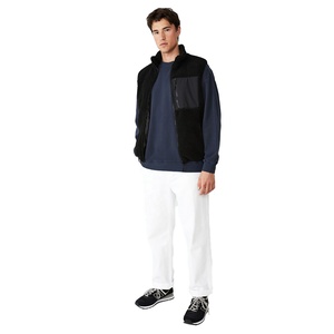 Haute qualité polaire surdimensionné unisexe Streetwear blanc col rond sweat hommes impression 3D en relief sweats à capuche personnalisés - Product Image 2