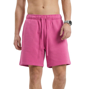 <b>Mens</b> <b>Fleece</b> <b>Shorts</b> With Elastic Waistbands and Adjustable Drawstrings Soft French Terry Fabric for Ultimate Comfort Perfect - Product Image 3
