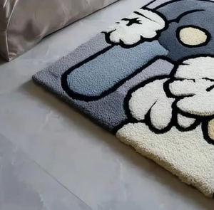 Alfombra infantil de lana hecha a mano, de alta calidad, con diseño moderno, ecológica, para sala de estar, hoteles infantiles y oficinas. - Product Image 3