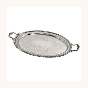 Contemporary Aluminium Serving Tray New Design Customized Food Display Tray For Snacks Sweets Dates Chocolate Use - Product Image 2