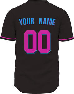 Venta al por Mayor de Camisetas de Béisbol Sublimadas Transpirables con Colores y Logotipos Personalizados, Poliéster/Algodón, Antibacterianas, de Secado Rápido - Product Image 5