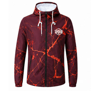 Veste coupe-vent légère pour homme, résistante à l'eau, pour sports de plein air, course à pied, randonnée, fabrication sur mesure, vente en gros - Product Image 1