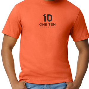 เสื้อยืดผู้ชายไซส์กลาง สีส้ม ผ้าฝ้ายพรีเมียม คอกลม แขนสั้น สวมใส่สบาย เหมาะสำหรับทุกวัน ชุดลำลอง ชุดออกกำลังกาย - Product Image 4