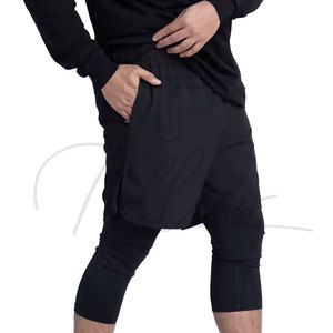 Nuevos Pantalones Cortos Deportivos Awrah de Color Sólido con Marca Personalizada a Bajo Precio, Pantalones Cortos Awrah Transpirables para Hombre, Nuevo Estilo - Product Image 4