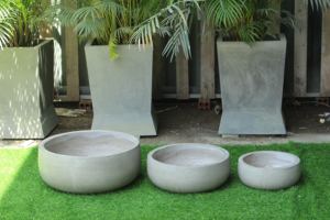 Ensemble de jardinières en béton GRC écologiques style ferme, modernes, pour jardin, balcon et intérieur – Vente chaude - Product Image 5