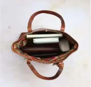 Sac fourre-tout en cuir souple pour femme, usage quotidien décontracté, sac à main à bandoulière grande capacité, prix de gros par le fournisseur - Product Image 5