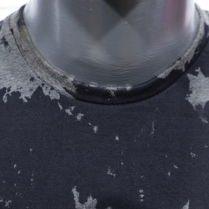 เสื้อยืดผ้าฝ้ายย้อมสีสันสดใสสำหรับผู้ชาย ทรงหลวม สไตล์สตรีท - Product Image 4
