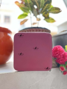 New Design Hand Tooled Leather Stylish <b>Makeup</b> Cosmetic Storage Box Handmade <b>Makeup</b> Box , Hot Sale Vanity Bathroom <b>Organizer</b> Box - Product Image 2
