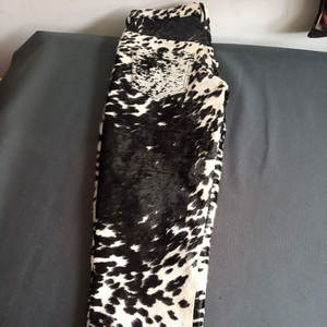 Pantalon en cuir véritable pour homme, style western, en peau de vache, avec fourrure, pour le streetwear - Product Image 5