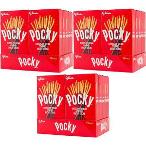 Palitos Pocky, paquete de 24, palitos de galleta Pocky al por mayor con almendras y chocolate, 36 g x 10 cajas x 6 bloques - Product Image 6