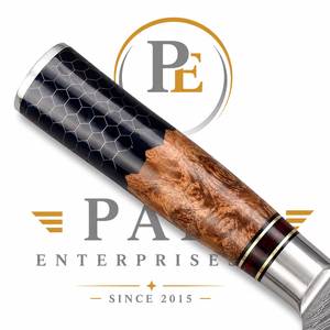 Ensemble de couteaux de cuisine Pak Enterprises Premium en acier Damas à 67 couches, 6 pièces, résine, ambidextre, fabriqué à la main, professionnel, tranchant - Product Image 2