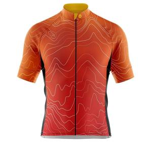 Jersey de Ciclismo de Montaña al por Mayor con Tela de Secado Rápido, Impresión Personalizada y Ajuste Atlético Cómodo - Product Image 1