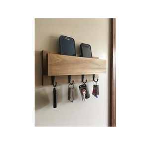 Wooden <b>Key</b> <b>Hook</b> Heritage <b>Wall</b> Accent Crafted to Bring Organized Entry Living with Elegant Decorative Character and Warmth - Product Image 1