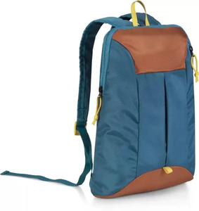 Nylon <b>Backpack</b> With Adjustable <b>Strap</b> Zipper Closure 20-30L Capacity Unisex Casual Daily Use Solid Color Durable Design - Product Image 3