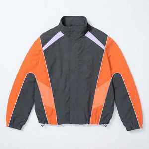Ensemble veste coupe-vent et t-shirt pour homme, personnalisé, hiver, imperméable, polyester, nylon, vêtements de sport, fabrication OEM - Product Image 2