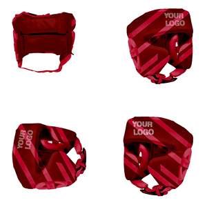 Casco de Boxeo Profesional de Cuero Genuino, Protector de Cabeza con Material de PU Duradero y Protección de EVA - Product Image 5