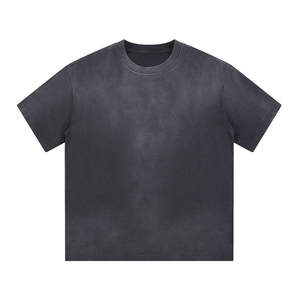 เสื้อยืดลายพิมพ์กรดสำหรับผู้ชาย ยูนิเซ็กซ์ สกรีนโลโก้ตามสั่ง พิมพ์ลาย DTG เสื้อผ้าสตรีทแวร์ทรงโอเวอร์ไซส์สำหรับผู้ชาย - Product Image 4