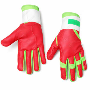 Nouveau Style meilleure qualité vente chaude longue manchette en cuir gants de frappe de Baseball les plus demandés gants d'entraînement de Baseball robustes - Product Image 1