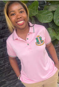 Custom Logo 1908 <b>Pink</b> Crew Neck Regular Fit <b>Polo</b> <b>Shirt</b> 100% Cotton Printing Off Short Sleeves Summer Wear <b>Polo</b> <b>Shirt</b> - Product Image 2