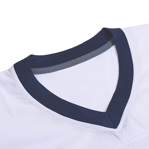 Tackle Twill Embroidered Football <b>Jersey</b> Custom American Football Polyester Mesh OEM ODM Bulk Team Uniform Supplier - Product Image 3