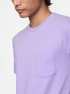 T-shirt décontracté pour homme en jersey de coton écologique 200g, coupe ample, col rond, manches courtes, couleur unie - Product Image 2