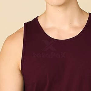 Camiseta sin Mangas Moderna para Hombre, Corte Atlético, Ligera, 100% Algodón, Secado Rápido, Transpirable, de Alta Calidad, Cómoda, Ideal para Gimnasio y Fitness - Product Image 4