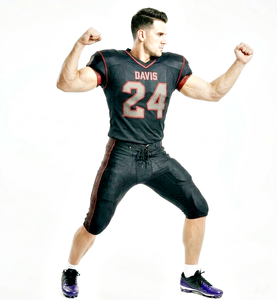 Custom Team name Soccer Football Uniform in Custom Color Breathable American Football Uniform Set Hot Selling at Wholesale - Product Image 3