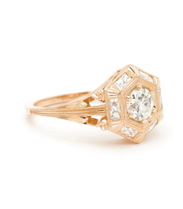 High quality 18K Gold Lab Grown Round Brilliant Cut Solitaire Engagement Wedding <b>Rings</b> IGI Certified - Product Image 3