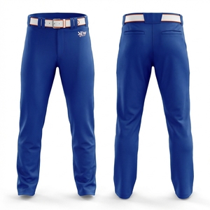 Pantalones de béisbol profesionales, duraderos, de poliéster, para práctica, cónicos, transpirables, atléticos, sublimados, para equipo de béisbol. - Product Image 1