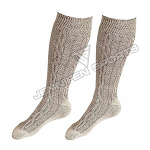 Customizable Professional Bavarian Trachtenwear <b>Socks</b> Wool/Spandex Mix Material <b>Men's</b> Durable <b>Thick</b> Terry-Lined Lederhosen <b>Socks</b> - Product Image 2