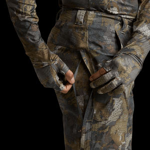Pantalon de chasse d'extérieur en polyester 100 %, fermeture éclair et boutons sur le devant, côtés et poches, passants de ceinture - Product Image 6