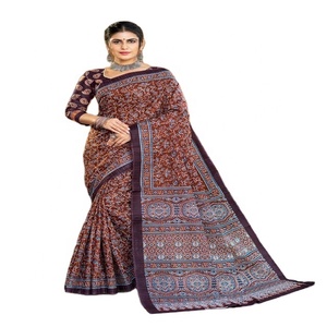 Venta caliente elegante mujer Sari para fiesta y boda desgaste disponible a precio mayorista de la India Sari Shari - Product Image 1