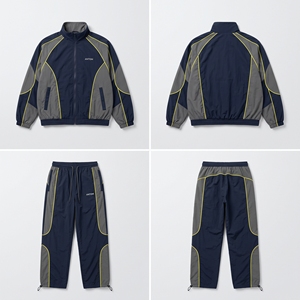 Conjunto Deportivo Cortavientos para Hombre, Mezcla de Algodón, Personalizado - MOQ Bajo, Fabricante OEM al por Mayor, Ropa Deportiva B2B - Product Image 4