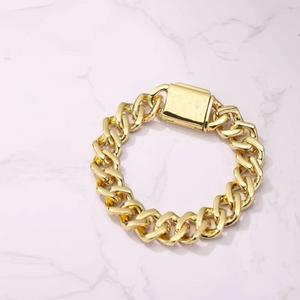 Bracelet maille cubaine en argent sterling 925 avec diamants moissanite ronds, bijoux hip-hop zig-zag, style Iced Out, pour homme, idéal pour mariage, fête, meilleurs cadeaux - Product Image 2