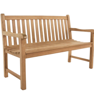 Modern style teak <b>wood</b> <b>bench</b> furniture suitable for sitting in the garden with seating capacity for two people - Product Image 6