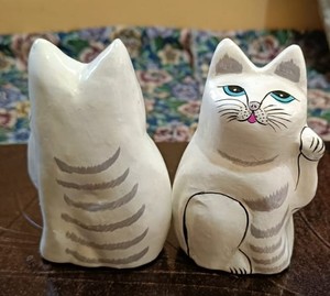Wholesale Resin Cute Kitten <b>Miniature</b> Model Doll House Landscape Decor Figurine Handmade DIY Decor Atmosphere Props - Product Image 3