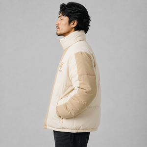 Veste matelassée surdimensionnée personnalisée pour homme, logo personnalisé, chaude, légère, streetwear d'hiver, vente en gros - Product Image 5