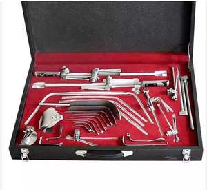 Ensemble de rétracteurs manuels Thompson en acier inoxydable, instruments chirurgicaux de haute qualité pour la transplantation hépatique et les interventions abdominales complexes, certifié CE - Product Image 1