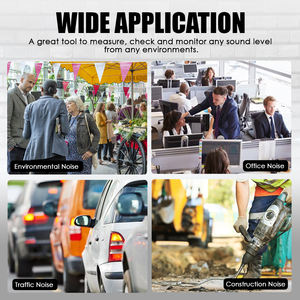 Sonometre numérique de haute qualité avec interface PC, enregistrement de 32 000 données, pondération A/C, alarme de batterie, pour la maison, le bureau et l'école - Product Image 4