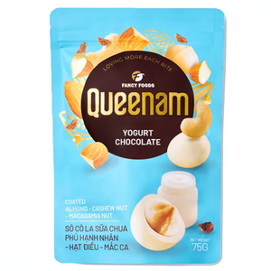 ช็อกโกแลตเคลือบโยเกิร์ตขายดีจากโรงงาน รสชาติอร่อย รับผลิตแบบ OEM/ODM ขายส่ง ฮาลาล 75 กรัม อัลมอนด์ เม็ดมะม่วงหิมพานต์ แมคคาเดเมีย - Product Image 1