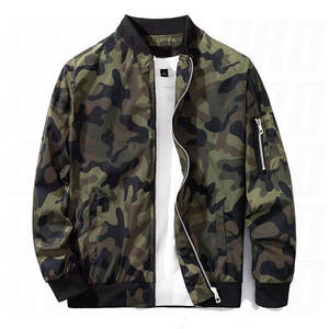 Chaqueta Deportiva Ligera de Corte Ajustado para Hombre, Chaqueta Bomber Informal para Actividades al Aire Libre, Gimnasio, Correr, Viajar, Transpirable y Deportiva - Product Image 1