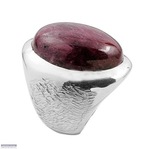 Classics Gold Plated Solid 925 Sterling Silver Purple Copper <b>Turquoise</b> Gemstone <b>Ring</b> Ready Stock Wholesale - Product Image 5