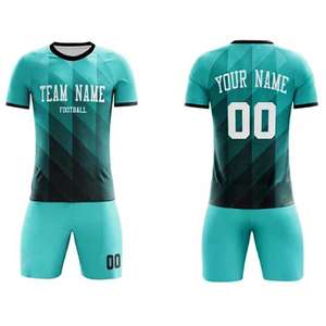 Nuevo Diseño Personalizado de Camisetas de Fútbol Retro con Nombre de Equipo, Conjuntos de Fútbol, Ropa Deportiva 100% Poliéster de Secado Rápido, Conjunto de Camisetas de Fútbol Juvenil - Product Image 2