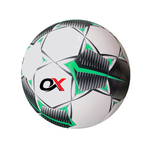 Ballon de football en PU cousu à la machine, personnalisé, pour entraînement professionnel en extérieur, Oxva Industries - Product Image 1