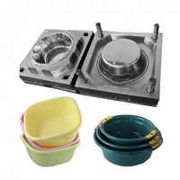 Diseño de Molde de Inyección de Canal Frío, Piezas de Plástico ABS PP, Servicio de Moldeo por Inyección de Prototipos Personalizados OEM Económicos, Molde para Lavabo de Plástico