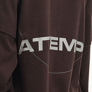 Camisetas de Doble Capa OEM, Proveedor de Fábrica, Camiseta de Algodón de Doble Capa de Alta Calidad para Producción en Masa - Product Image 5