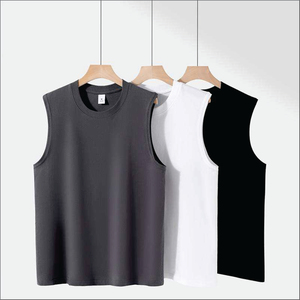 Camiseta sin Mangas de Punto Gótico Personalizada de Alta Calidad, Secado Rápido, Transpirable, de Spandex/Poliéster, 180g, Cuello Redondo, para Hombre, Gimnasio - Product Image 5